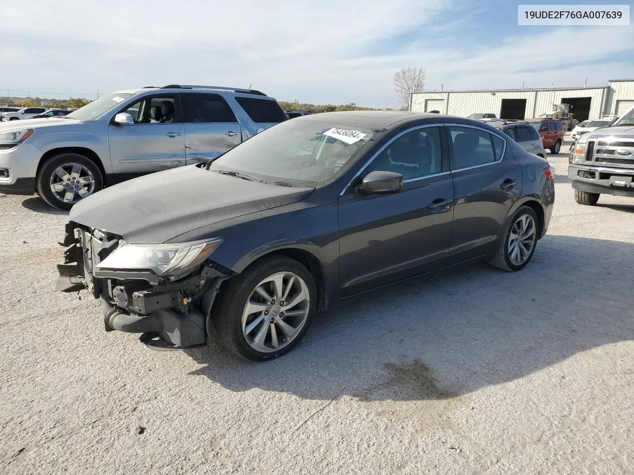 2016 Acura Ilx Premium VIN: 19UDE2F76GA007639 Lot: 75436064