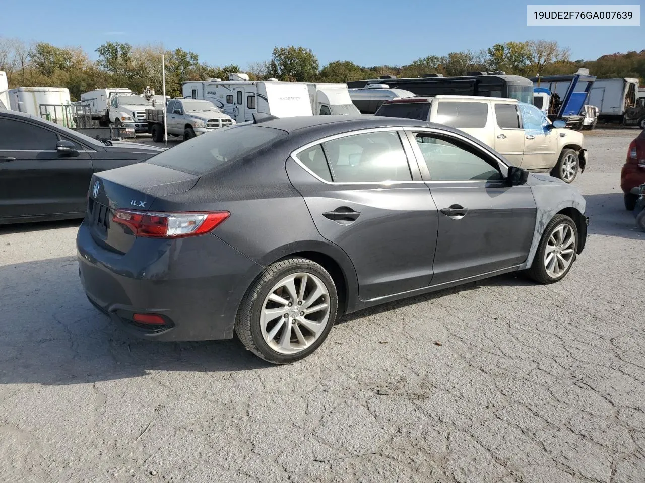 2016 Acura Ilx Premium VIN: 19UDE2F76GA007639 Lot: 75436064