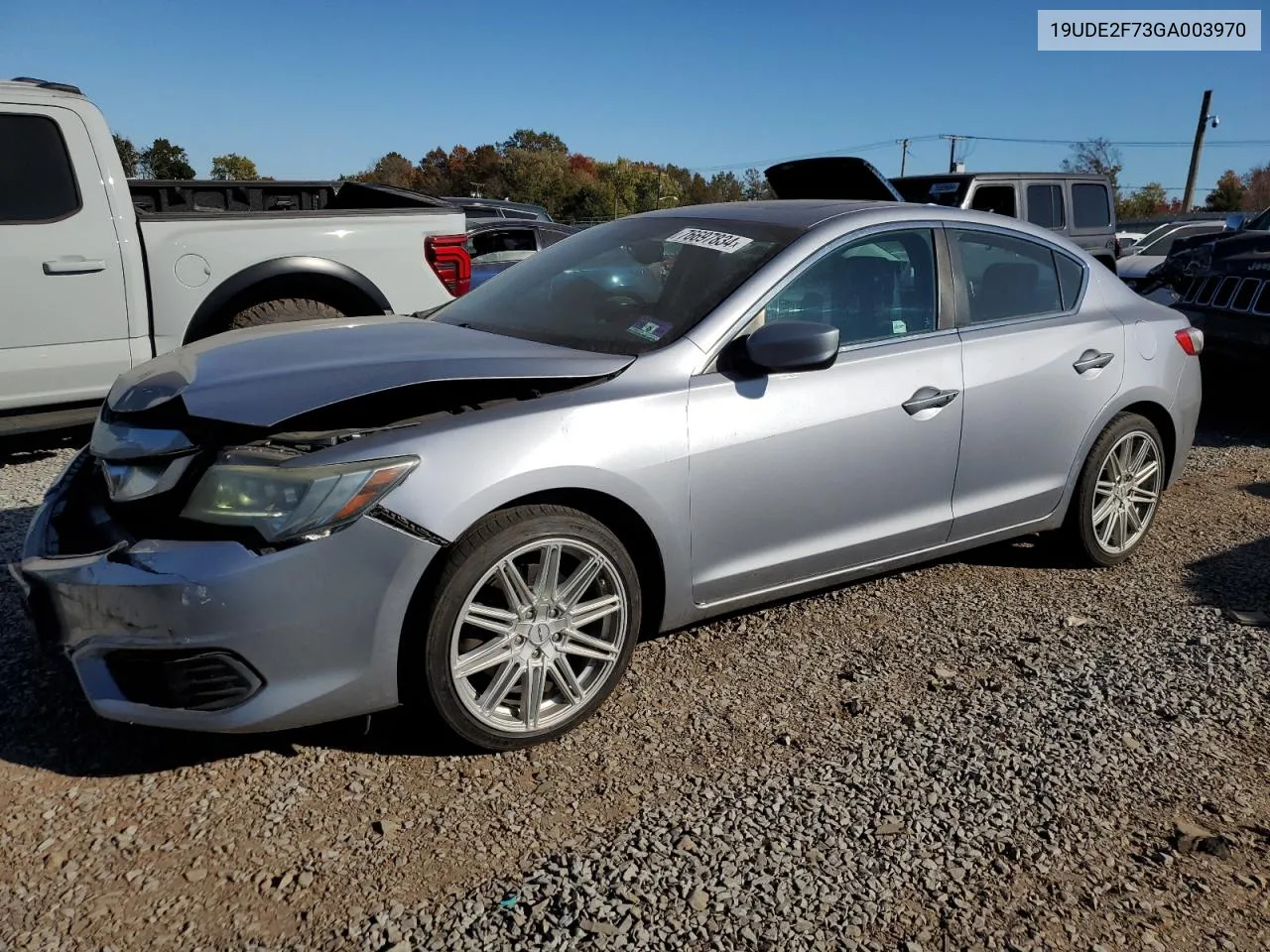 2016 Acura Ilx Premium VIN: 19UDE2F73GA003970 Lot: 76697834