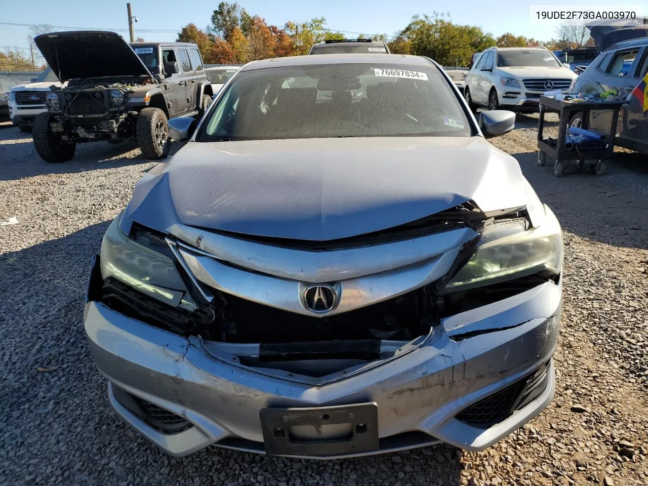 2016 Acura Ilx Premium VIN: 19UDE2F73GA003970 Lot: 76697834