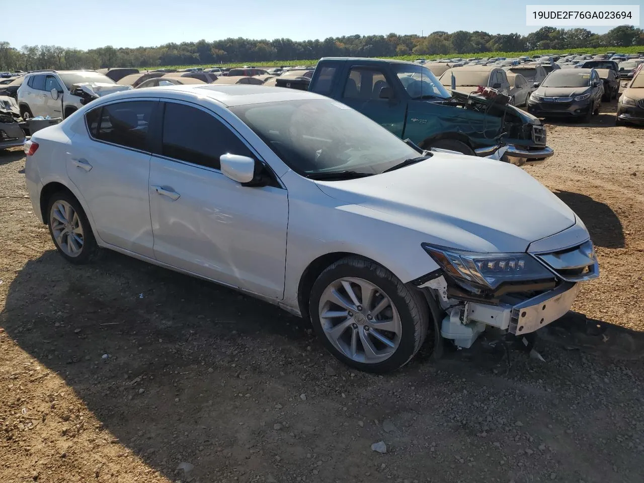 2016 Acura Ilx Premium VIN: 19UDE2F76GA023694 Lot: 77897154