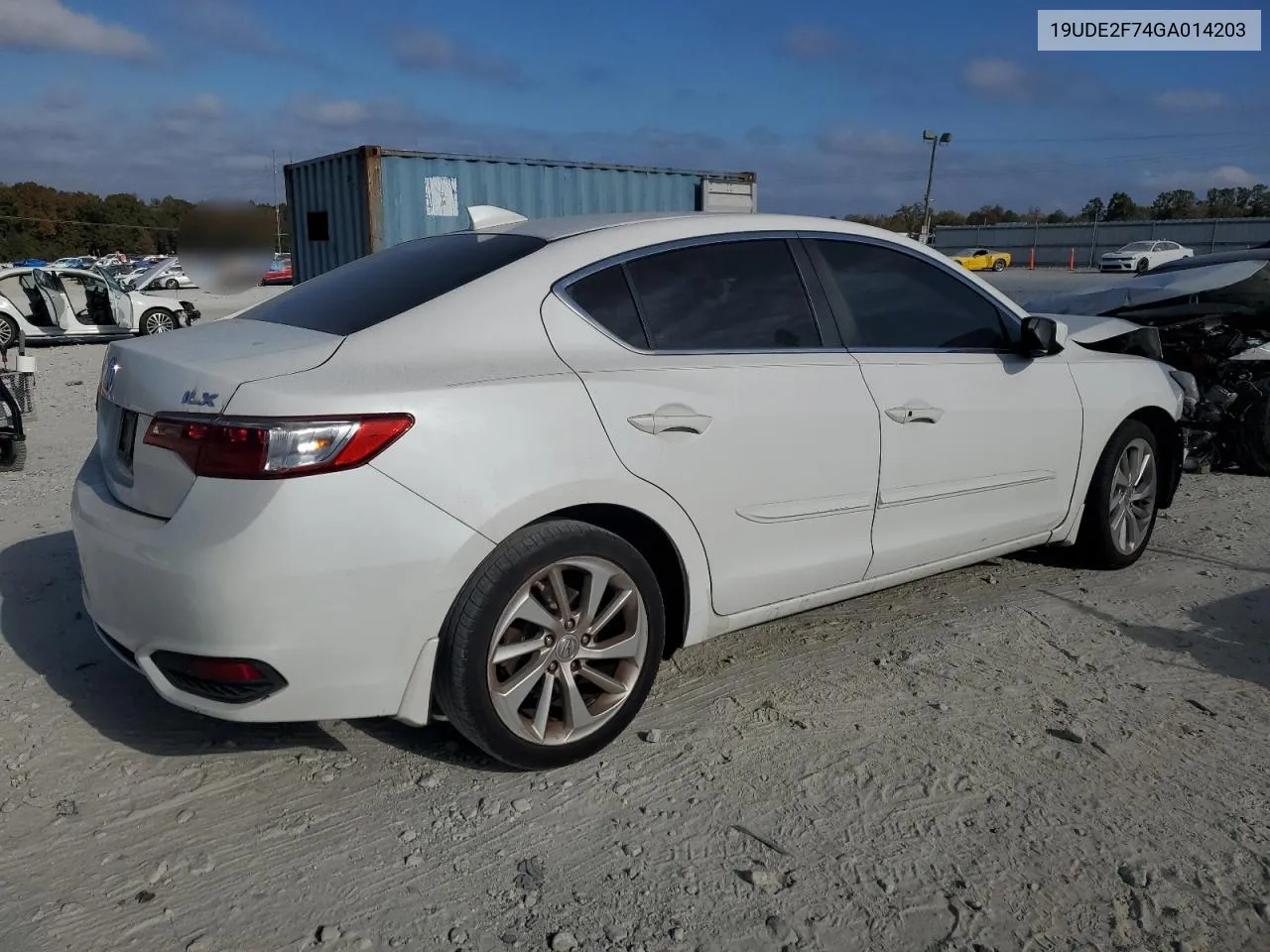 2016 Acura Ilx Premium VIN: 19UDE2F74GA014203 Lot: 78527264