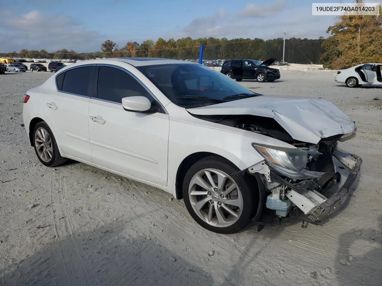 2016 Acura Ilx Premium VIN: 19UDE2F74GA014203 Lot: 78527264