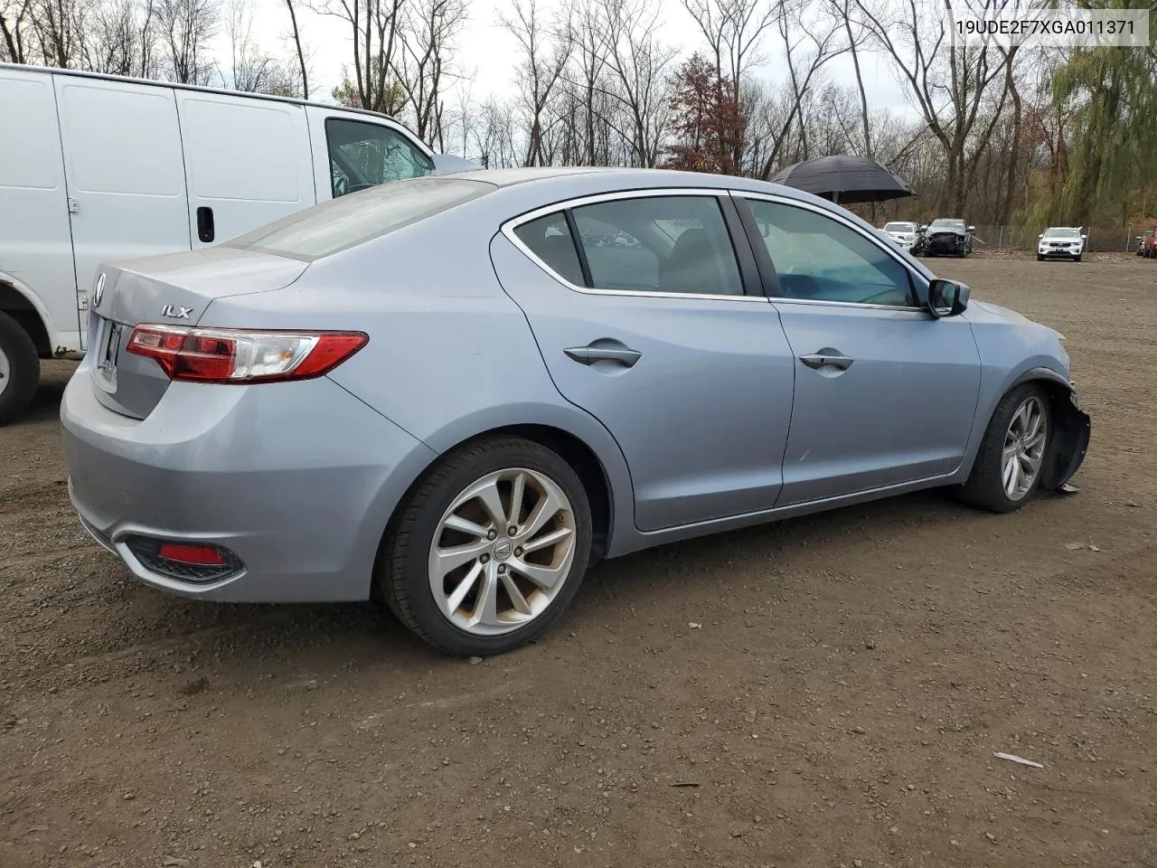 2016 Acura Ilx Premium VIN: 19UDE2F7XGA011371 Lot: 78640594