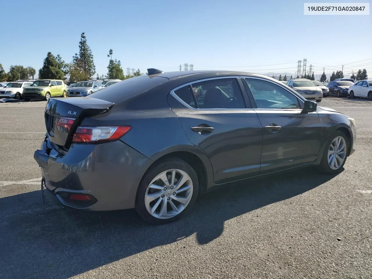 2016 Acura Ilx Premium VIN: 19UDE2F71GA020847 Lot: 79476934