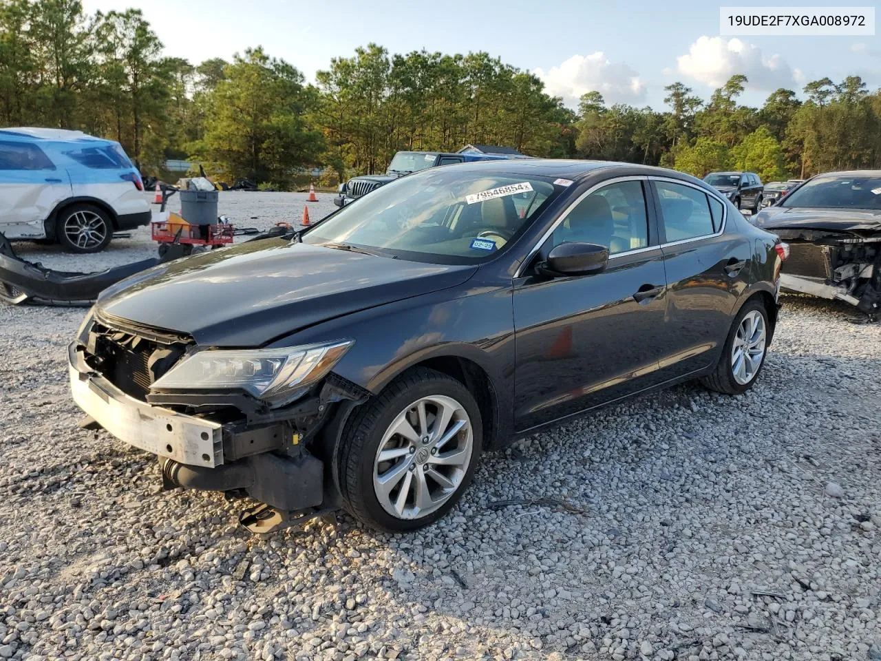 2016 Acura Ilx Premium VIN: 19UDE2F7XGA008972 Lot: 79546854