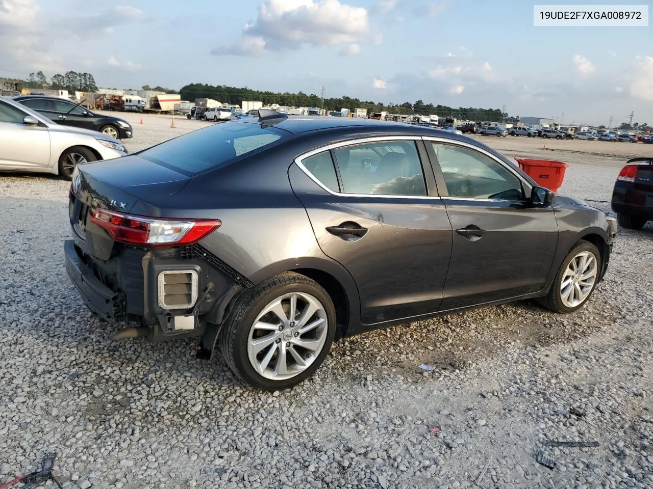 2016 Acura Ilx Premium VIN: 19UDE2F7XGA008972 Lot: 79546854