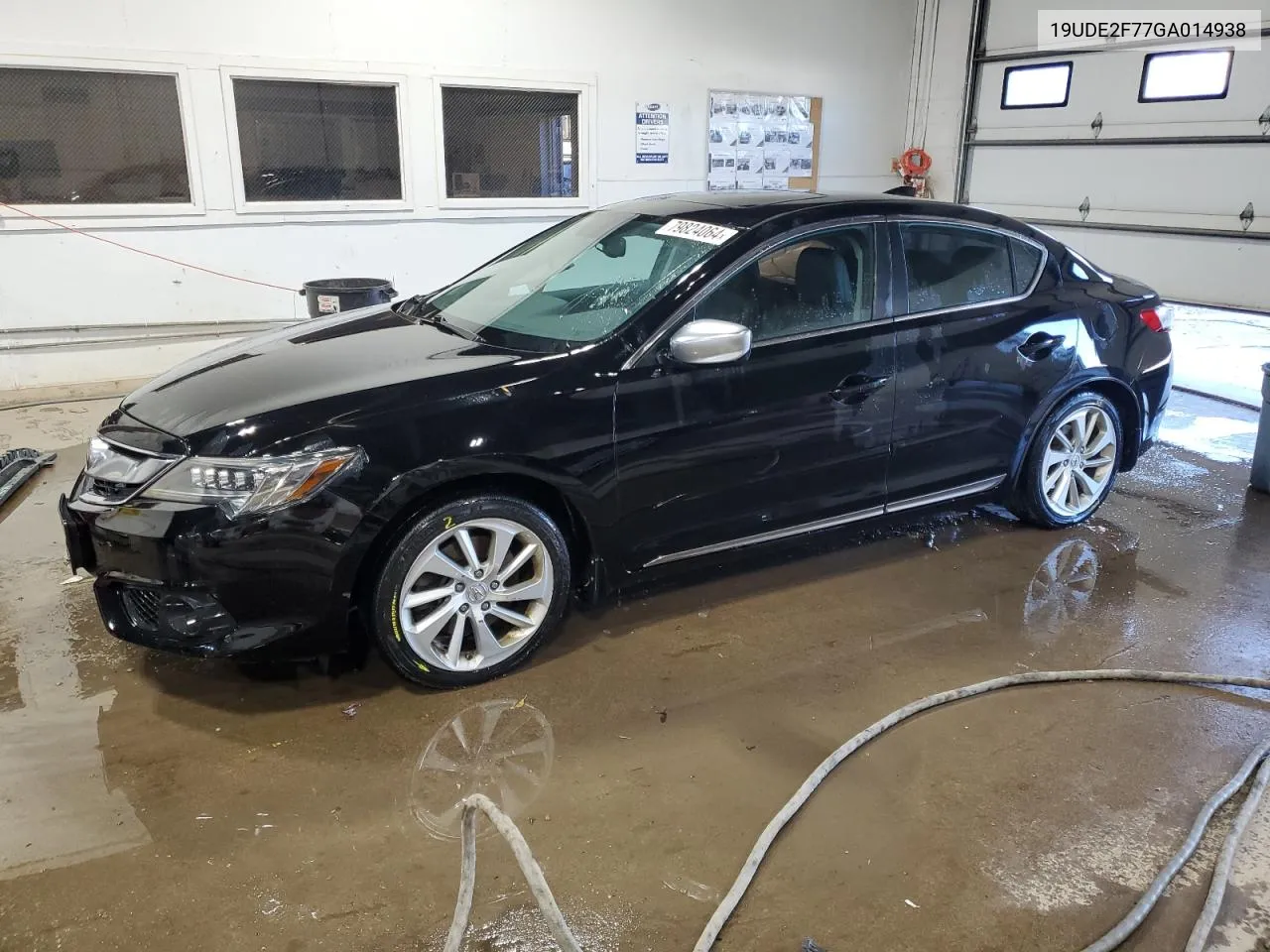 2016 Acura Ilx Premium VIN: 19UDE2F77GA014938 Lot: 79824064