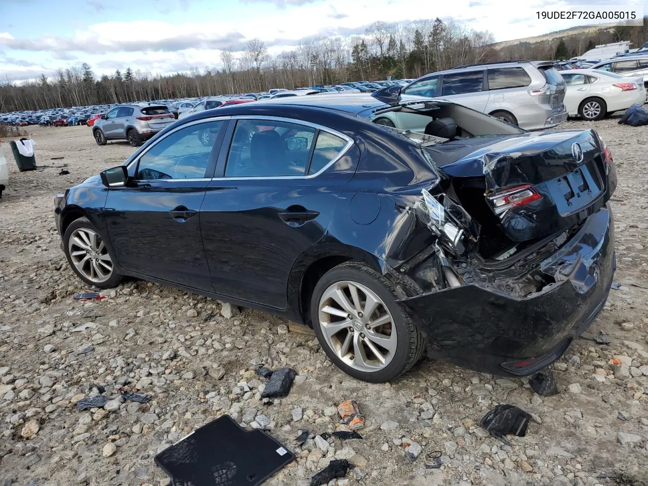 2016 Acura Ilx Premium VIN: 19UDE2F72GA005015 Lot: 79995834