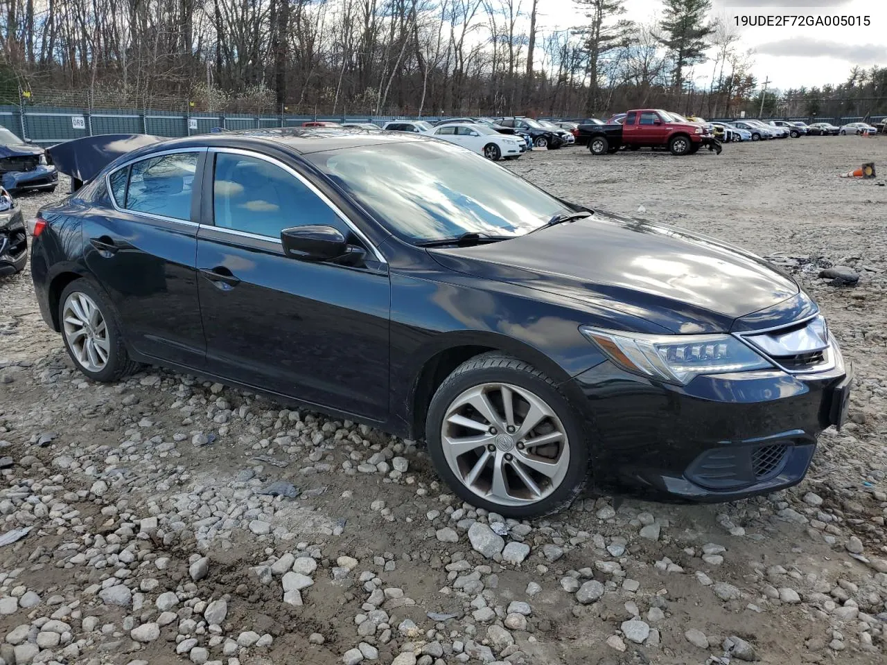 2016 Acura Ilx Premium VIN: 19UDE2F72GA005015 Lot: 79995834