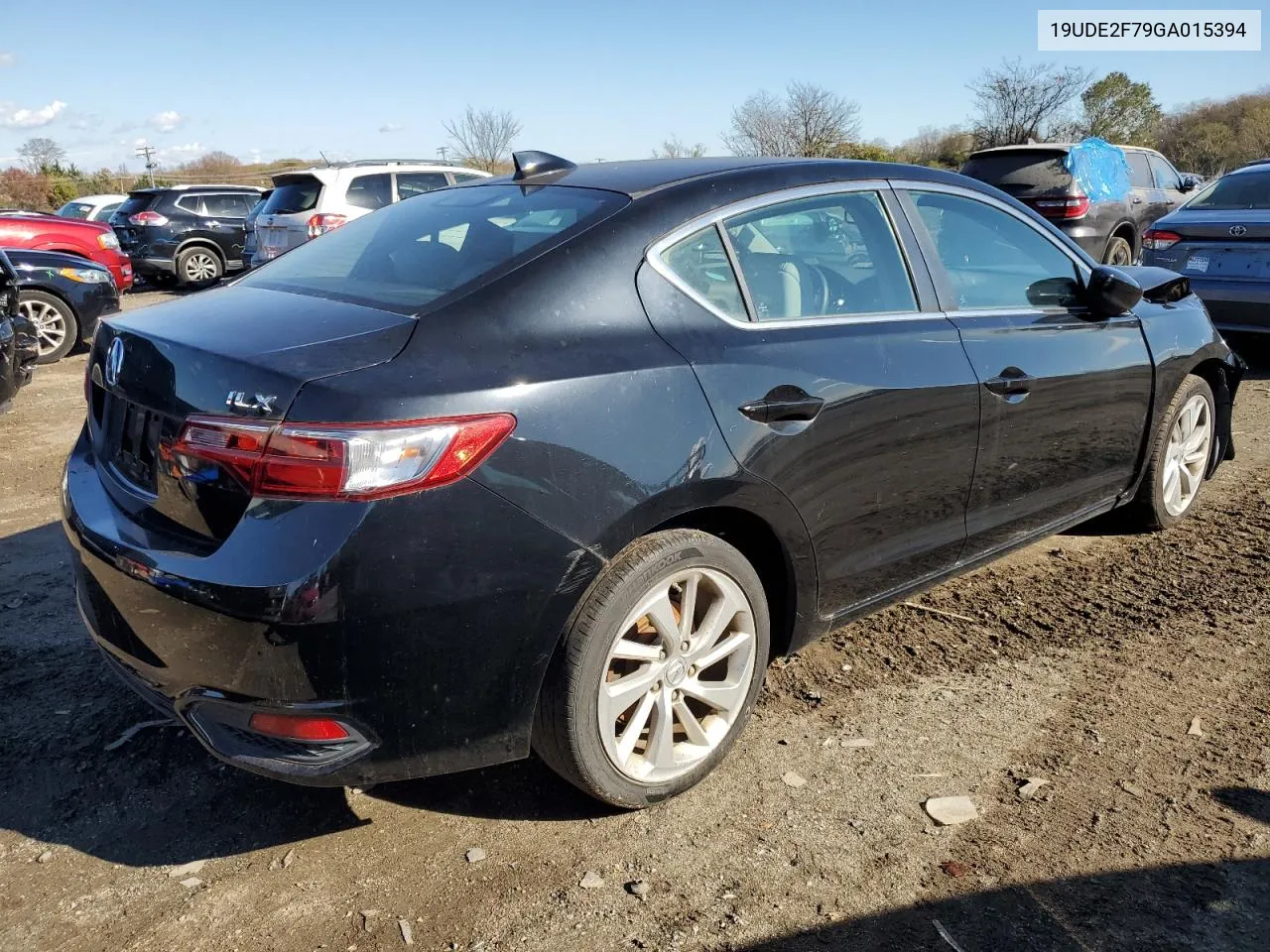 2016 Acura Ilx Premium VIN: 19UDE2F79GA015394 Lot: 80240754