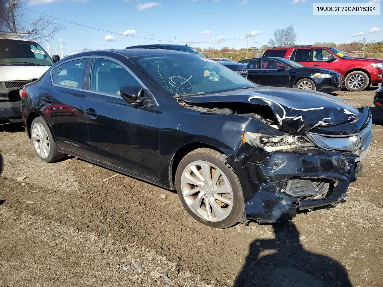 2016 Acura Ilx Premium VIN: 19UDE2F79GA015394 Lot: 80240754