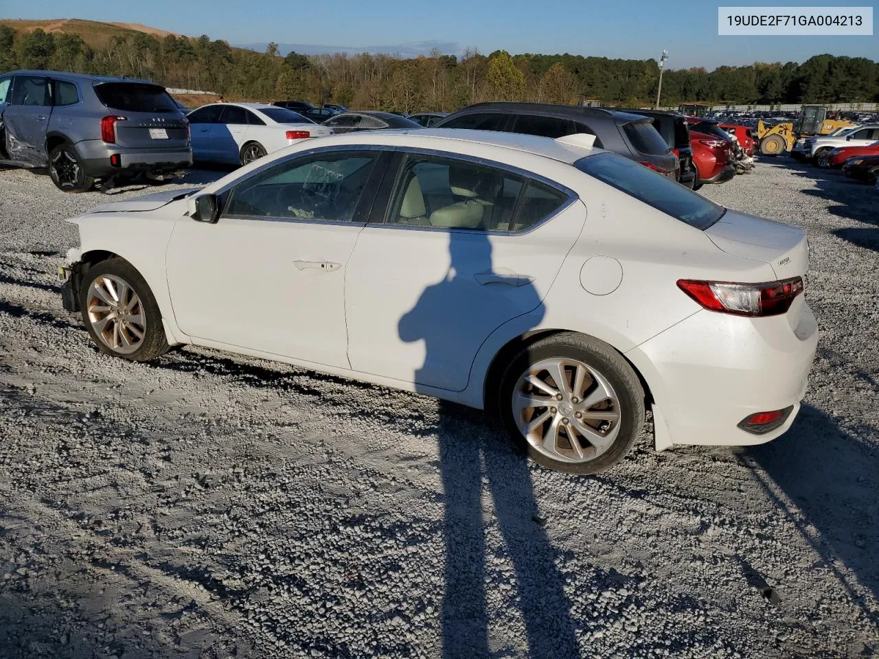 2016 Acura Ilx Premium VIN: 19UDE2F71GA004213 Lot: 80564444