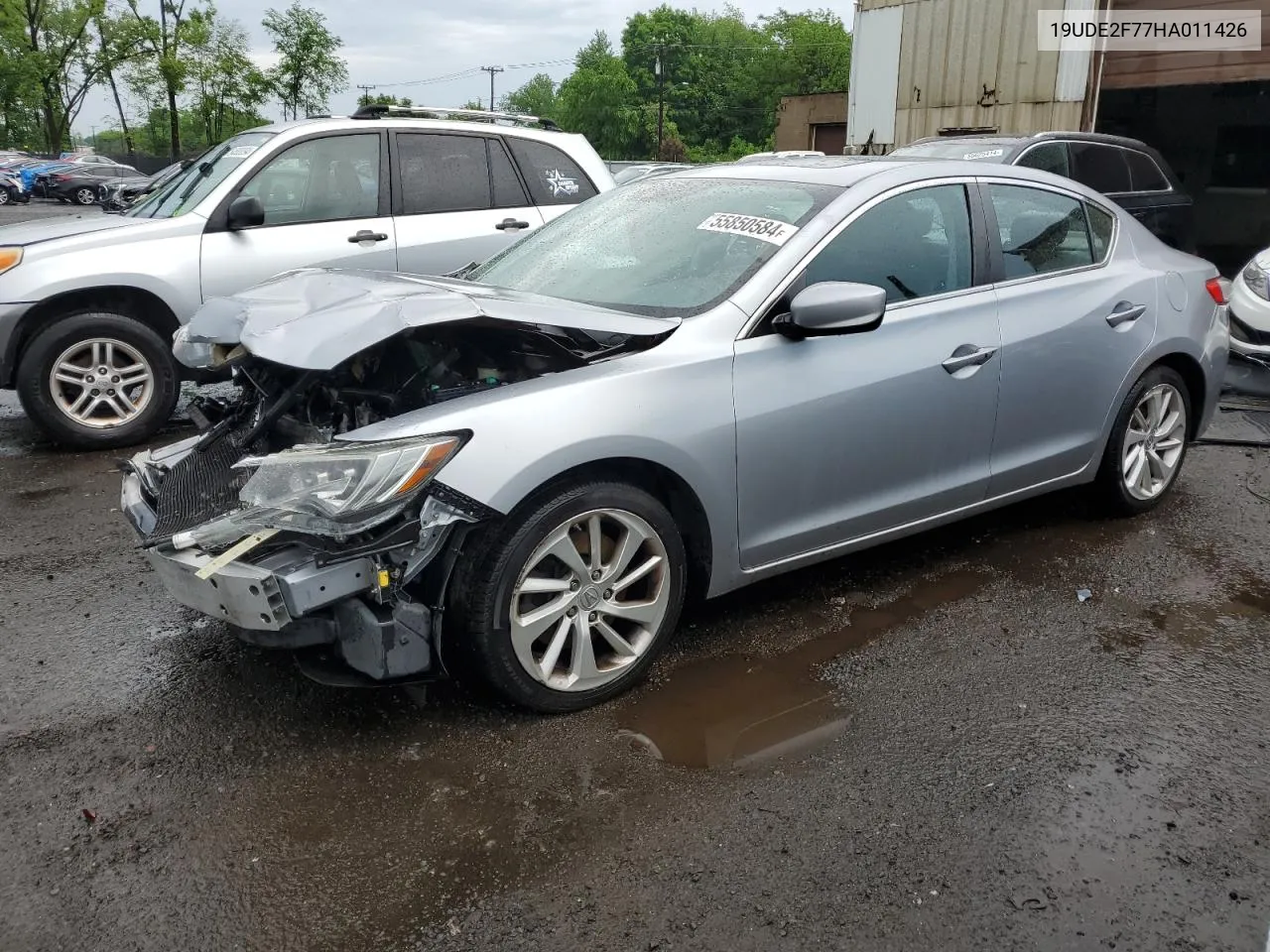 2017 Acura Ilx Premium VIN: 19UDE2F77HA011426 Lot: 55850584