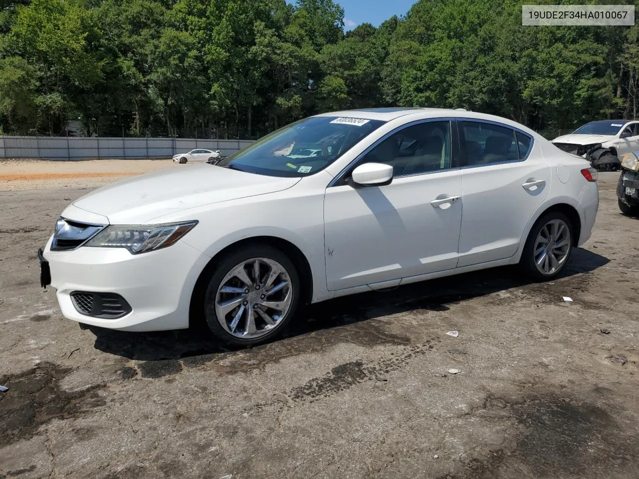 2017 Acura Ilx Base Watch Plus VIN: 19UDE2F34HA010067 Lot: 60036524