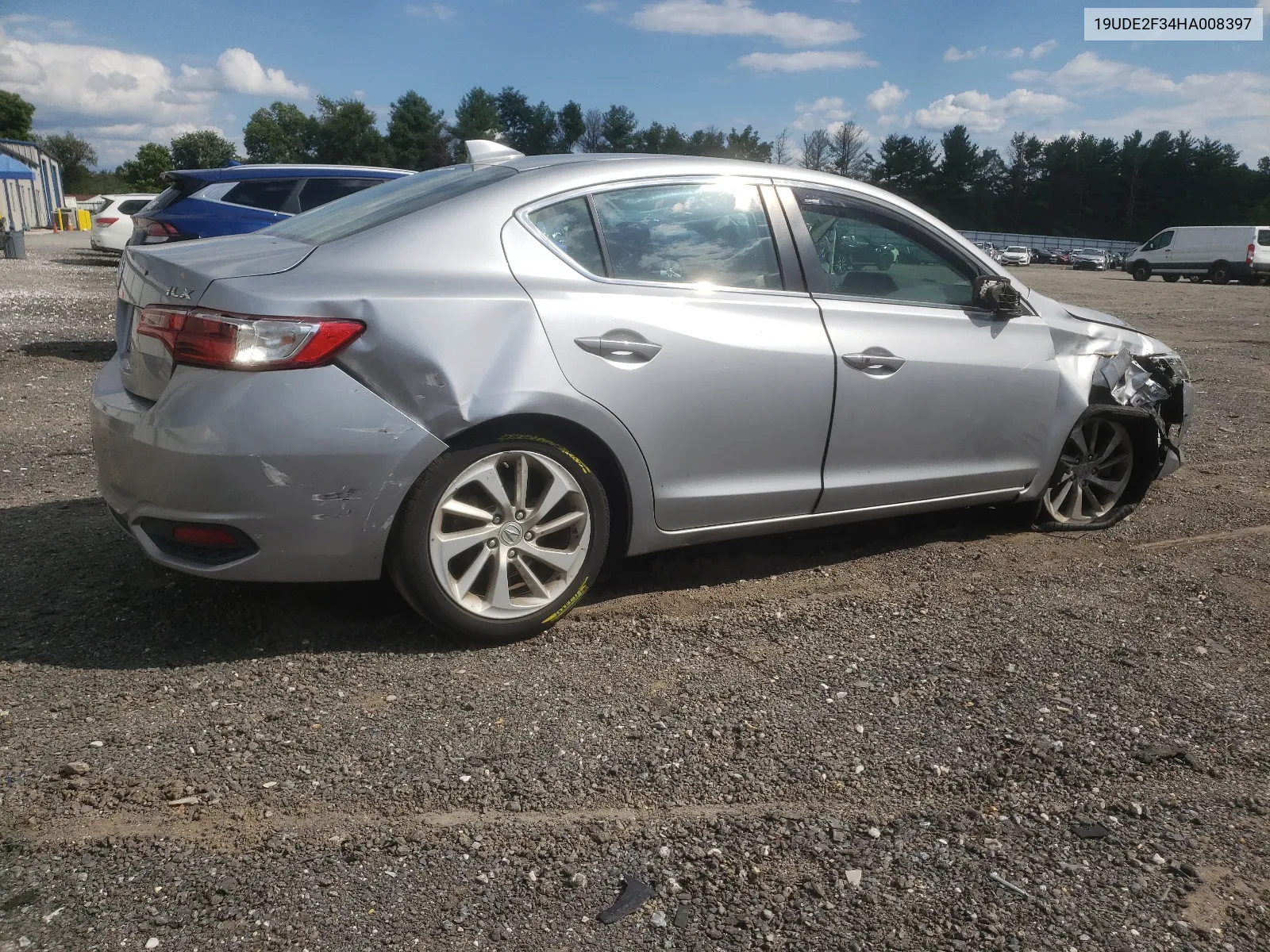 2017 Acura Ilx Base Watch Plus VIN: 19UDE2F34HA008397 Lot: 66690494