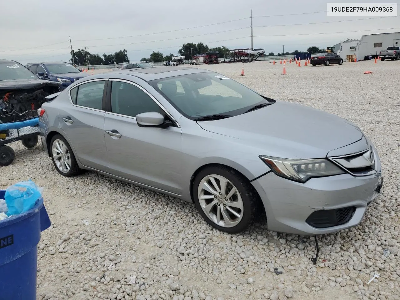 2017 Acura Ilx Premium VIN: 19UDE2F79HA009368 Lot: 68688464