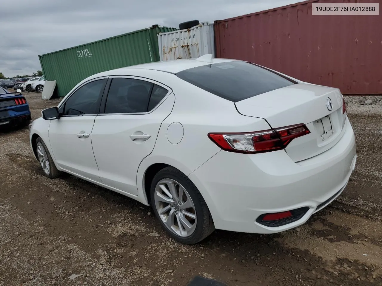 2017 Acura Ilx Premium VIN: 19UDE2F76HA012888 Lot: 69530614