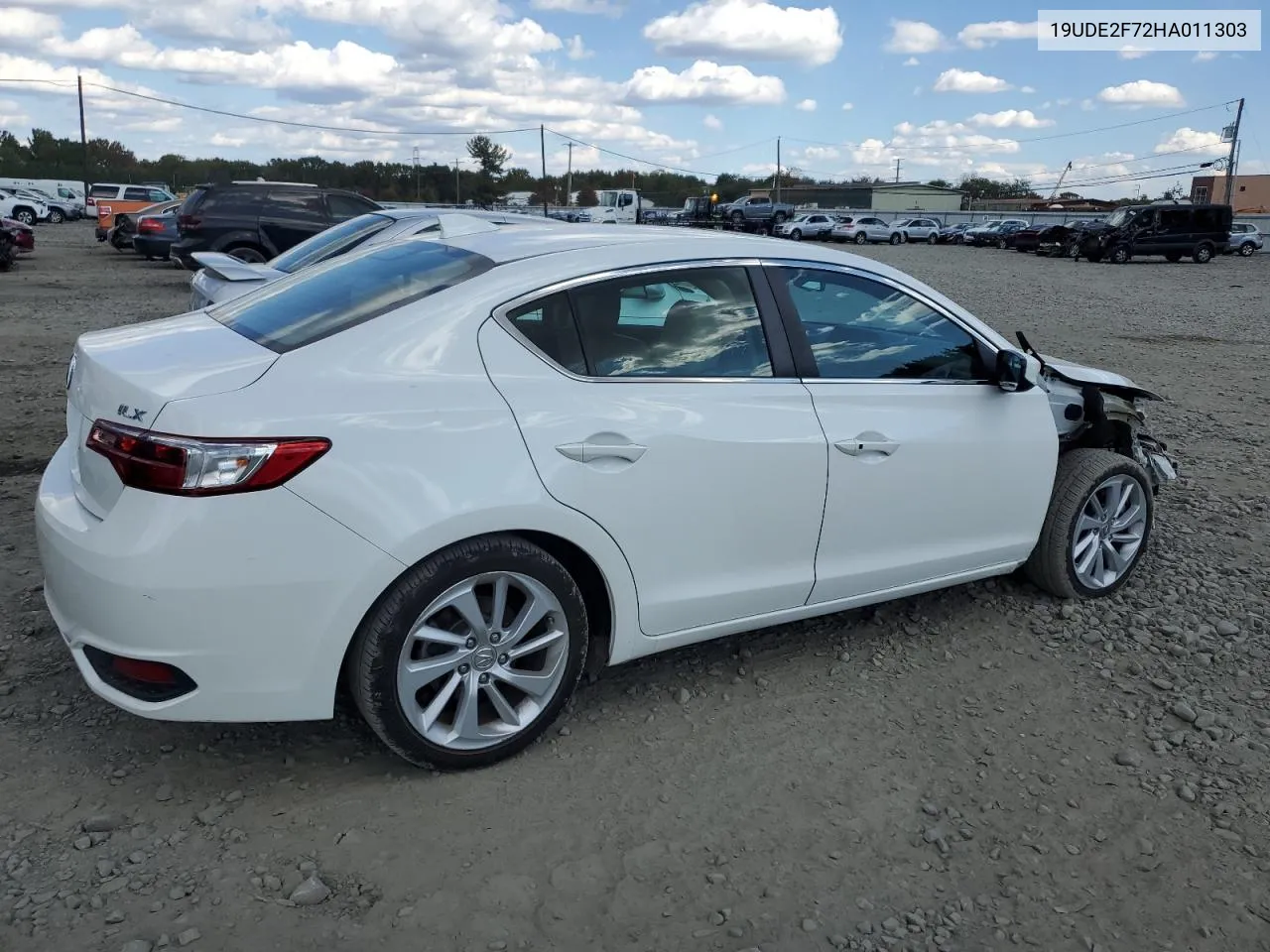 2017 Acura Ilx Premium VIN: 19UDE2F72HA011303 Lot: 74238274