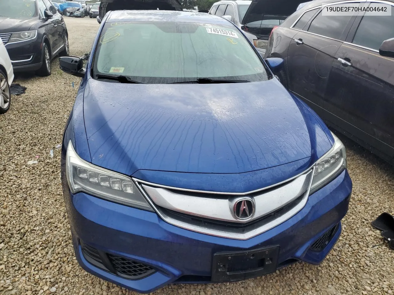 2017 Acura Ilx Premium VIN: 19UDE2F70HA004642 Lot: 74515314