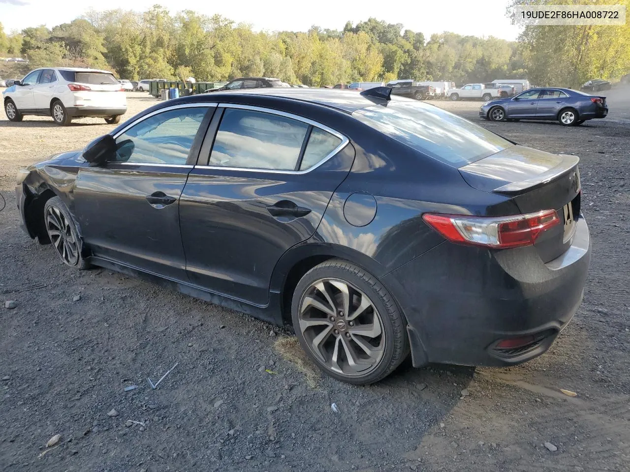 2017 Acura Ilx Premium VIN: 19UDE2F86HA008722 Lot: 74560494