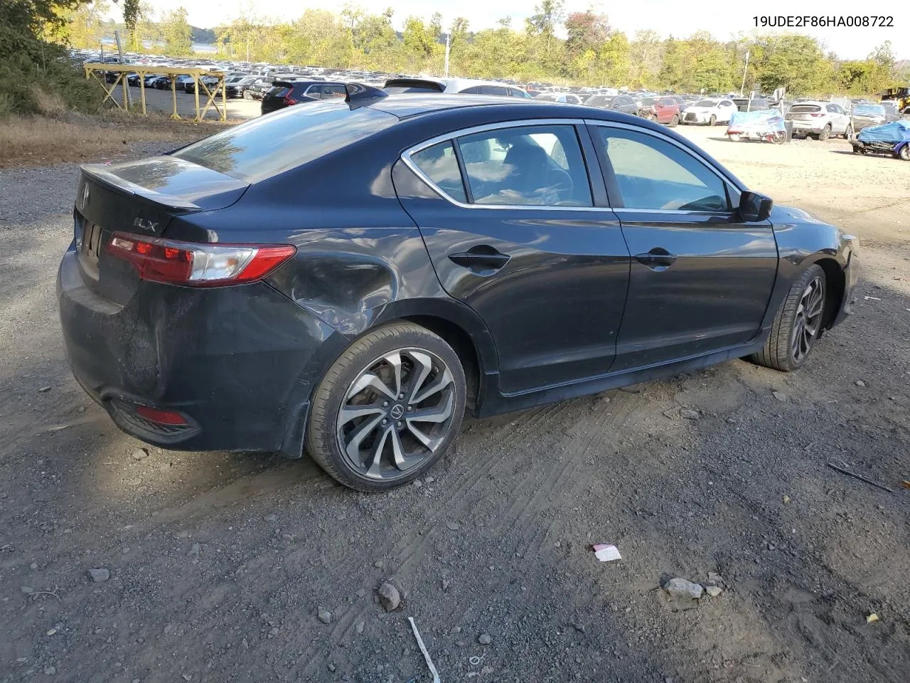 2017 Acura Ilx Premium VIN: 19UDE2F86HA008722 Lot: 74560494