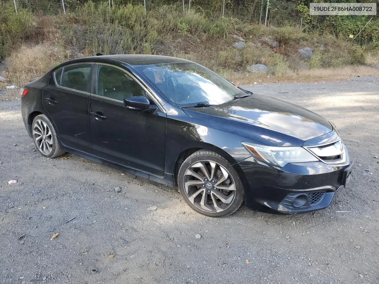 2017 Acura Ilx Premium VIN: 19UDE2F86HA008722 Lot: 74560494