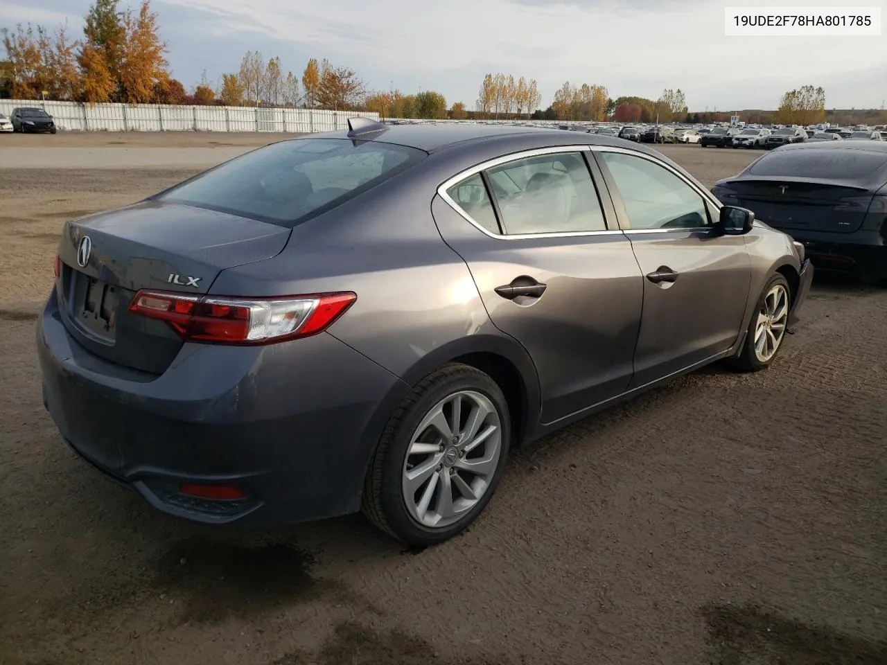 2017 Acura Ilx Premium VIN: 19UDE2F78HA801785 Lot: 76072774