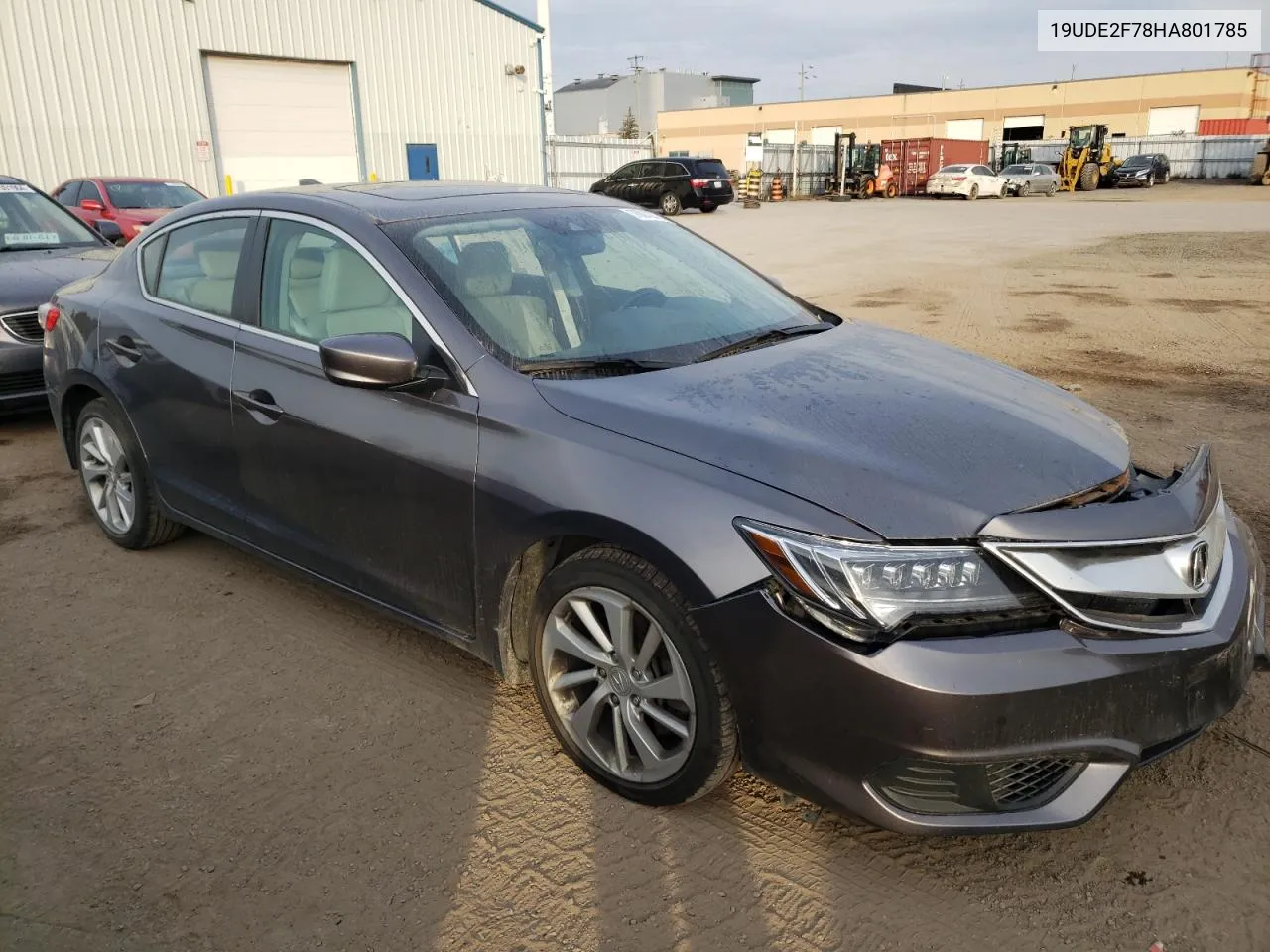 2017 Acura Ilx Premium VIN: 19UDE2F78HA801785 Lot: 76072774