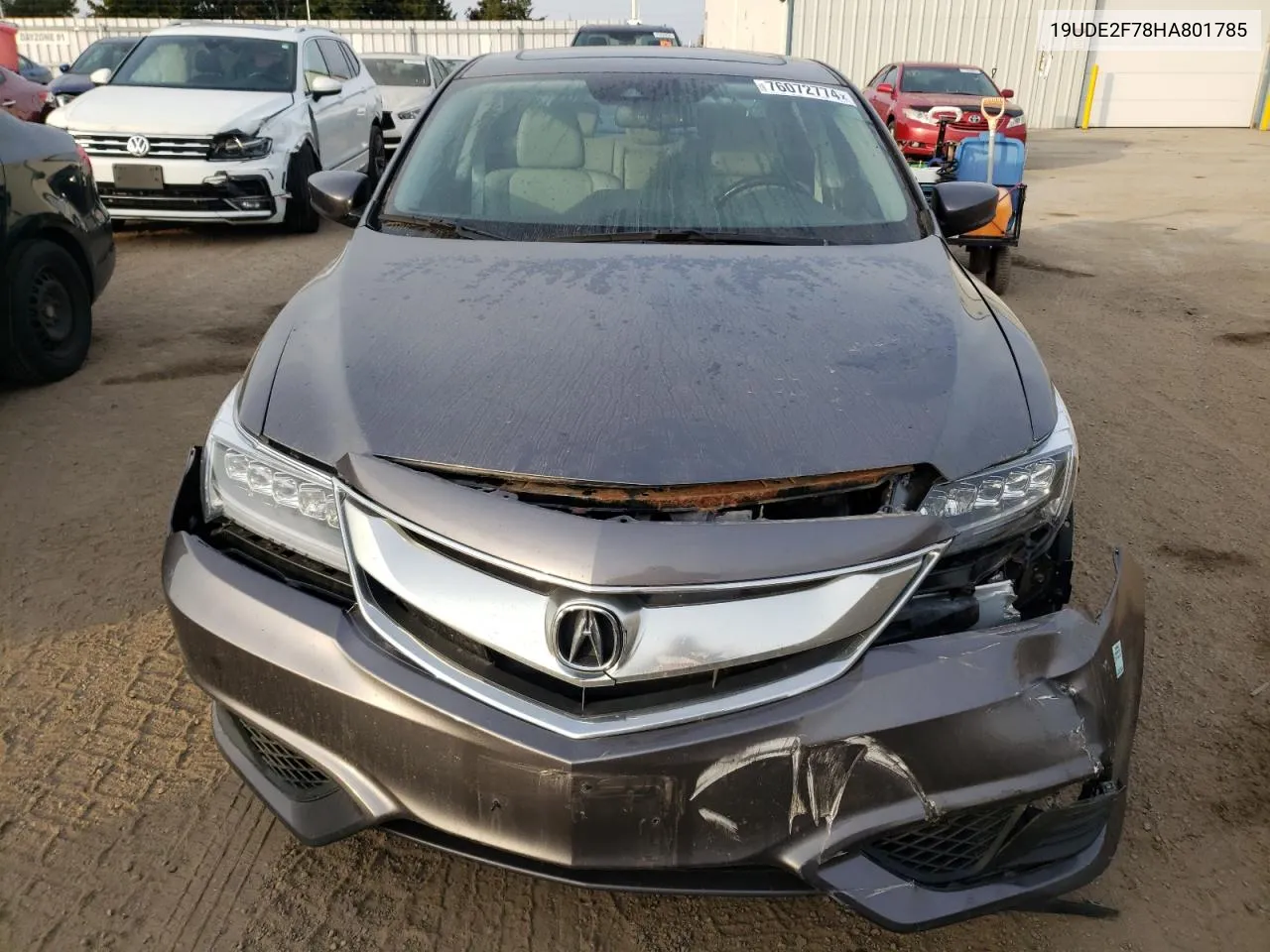 2017 Acura Ilx Premium VIN: 19UDE2F78HA801785 Lot: 76072774