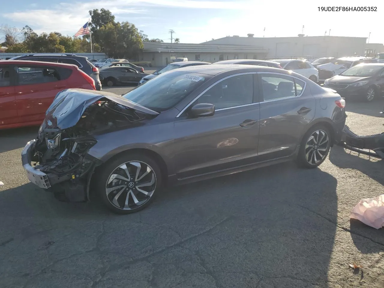 2017 Acura Ilx Premium VIN: 19UDE2F86HA005352 Lot: 78536244