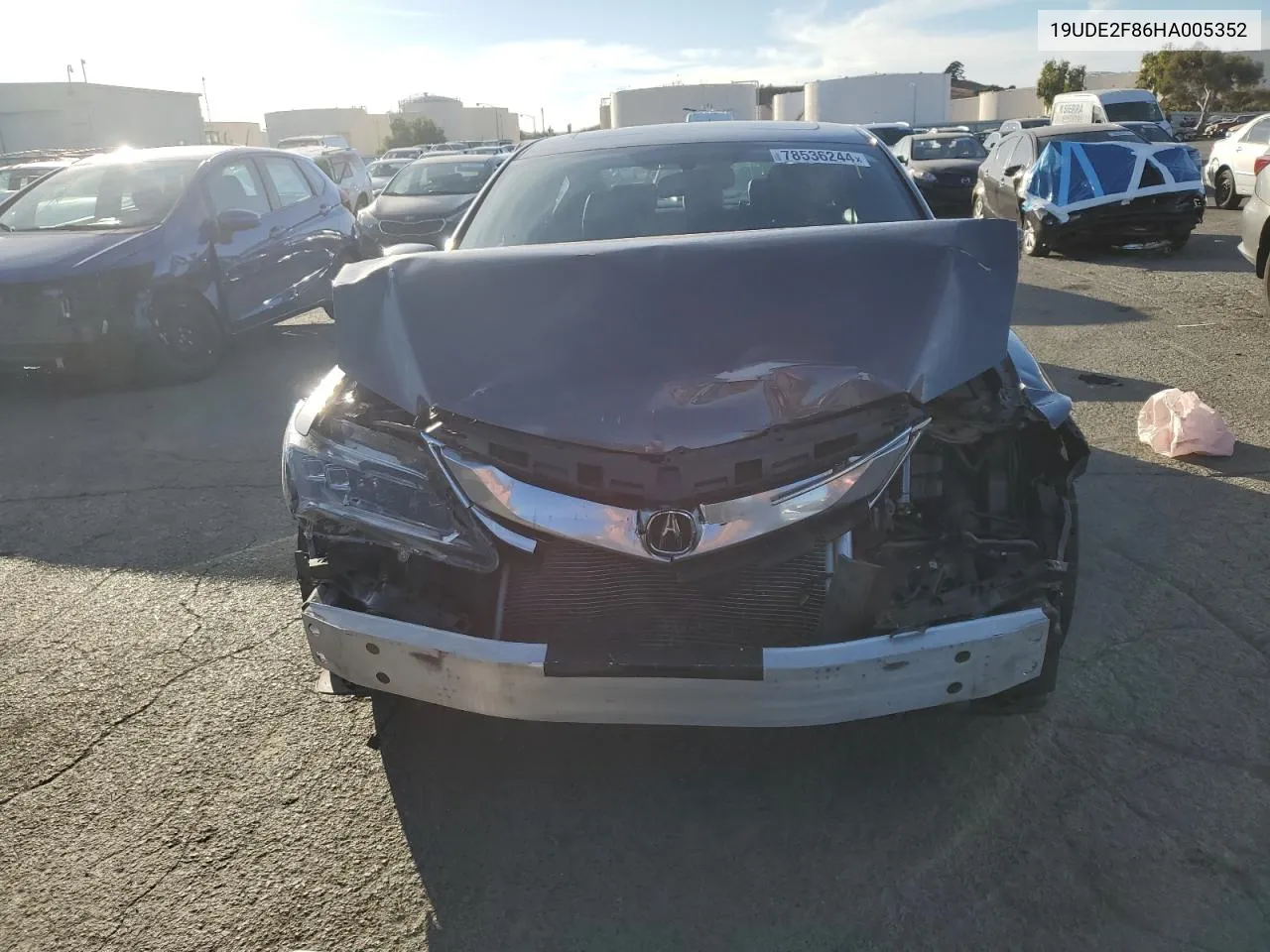 2017 Acura Ilx Premium VIN: 19UDE2F86HA005352 Lot: 78536244