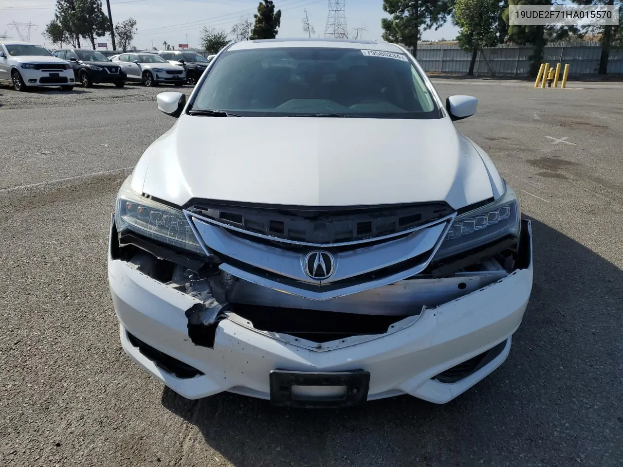 2017 Acura Ilx Premium VIN: 19UDE2F71HA015570 Lot: 79580234