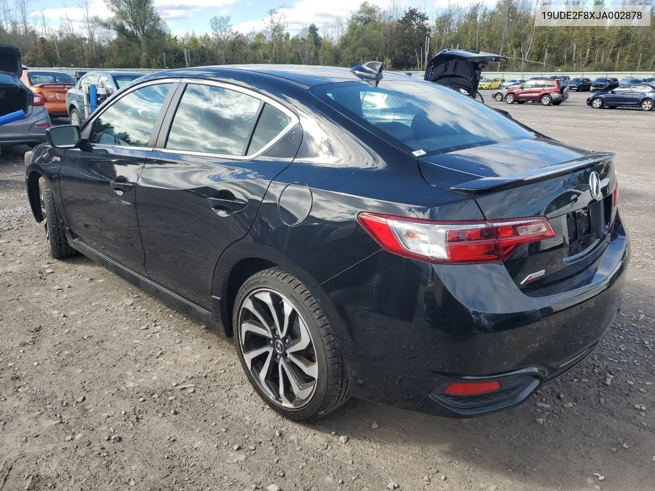 2018 Acura Ilx Premium VIN: 19UDE2F8XJA002878 Lot: 74218394