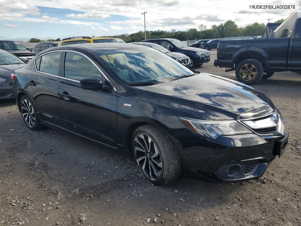 2018 Acura Ilx Premium VIN: 19UDE2F8XJA002878 Lot: 74218394