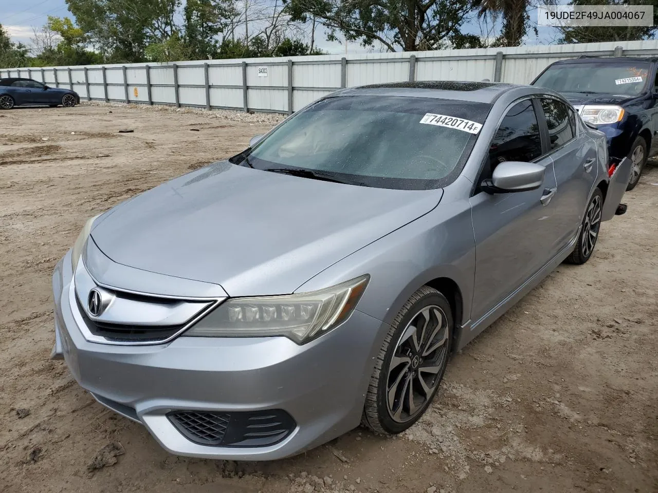 2018 Acura Ilx Special Edition VIN: 19UDE2F49JA004067 Lot: 74420714