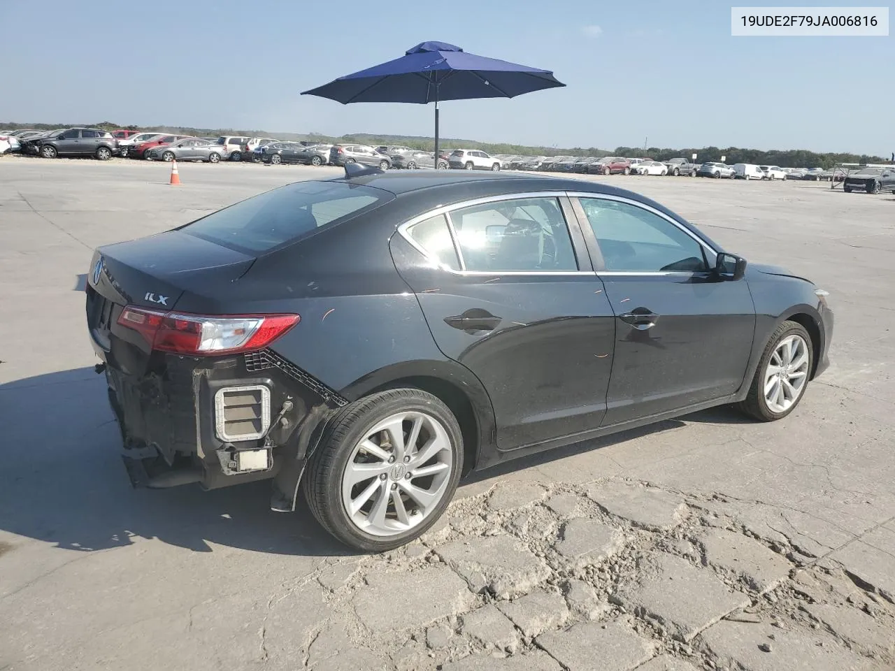 2018 Acura Ilx Premium VIN: 19UDE2F79JA006816 Lot: 74664434