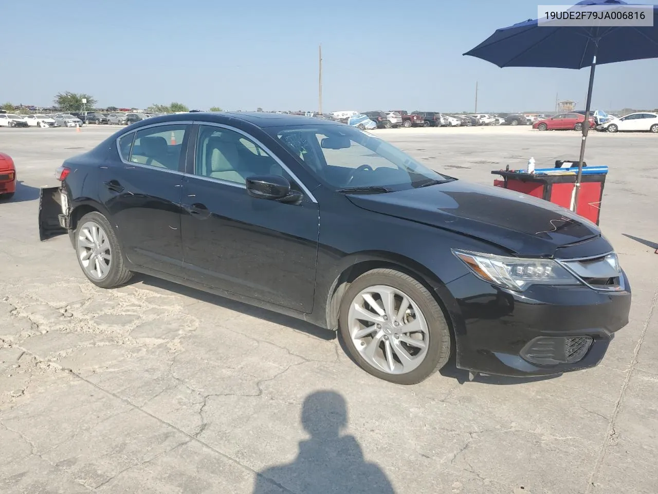 2018 Acura Ilx Premium VIN: 19UDE2F79JA006816 Lot: 74664434