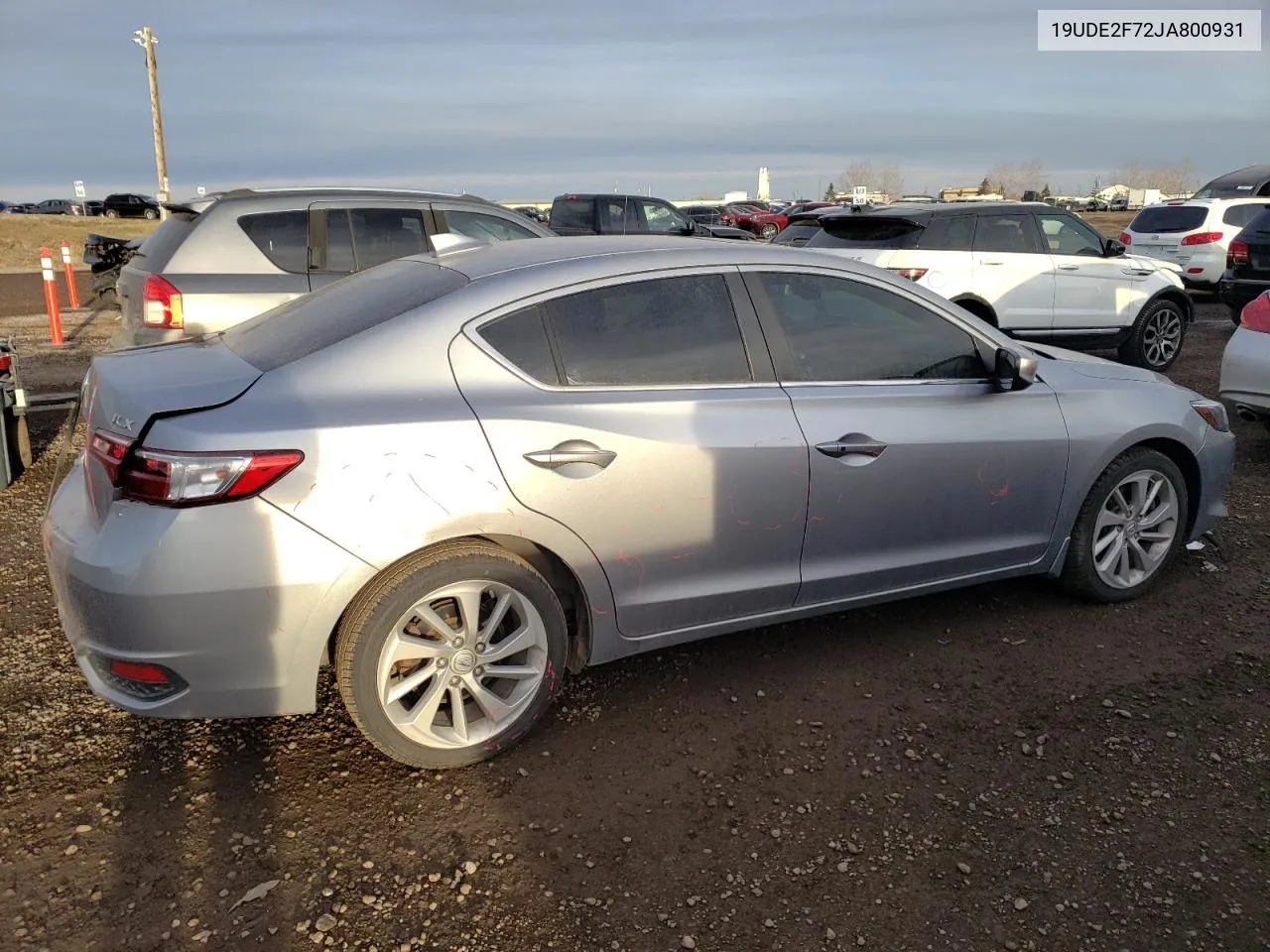 19UDE2F72JA800931 2018 Acura Ilx Premium