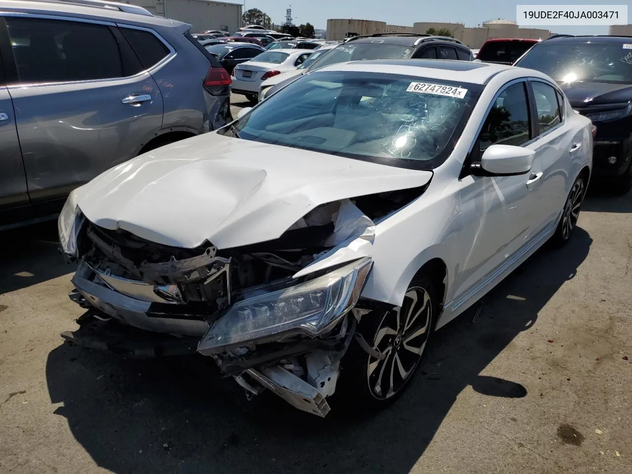 2018 Acura Ilx Specia VIN: 19UDE2F40JA003471 Lot: 75353484