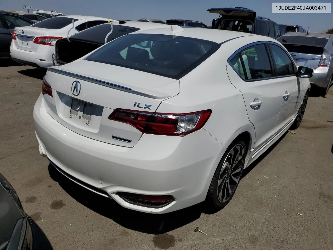 2018 Acura Ilx Specia VIN: 19UDE2F40JA003471 Lot: 75353484