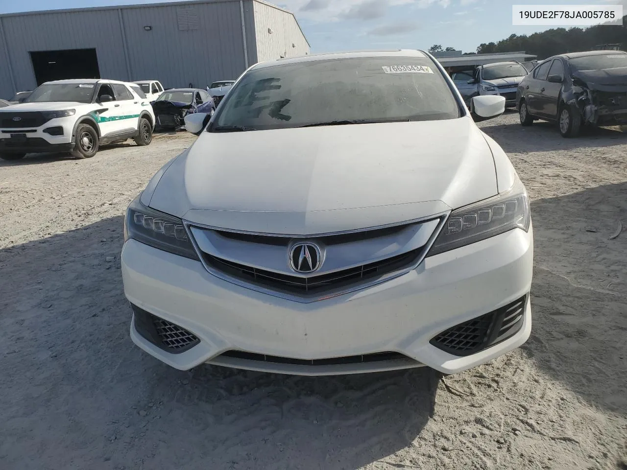 2018 Acura Ilx Premium VIN: 19UDE2F78JA005785 Lot: 76635434