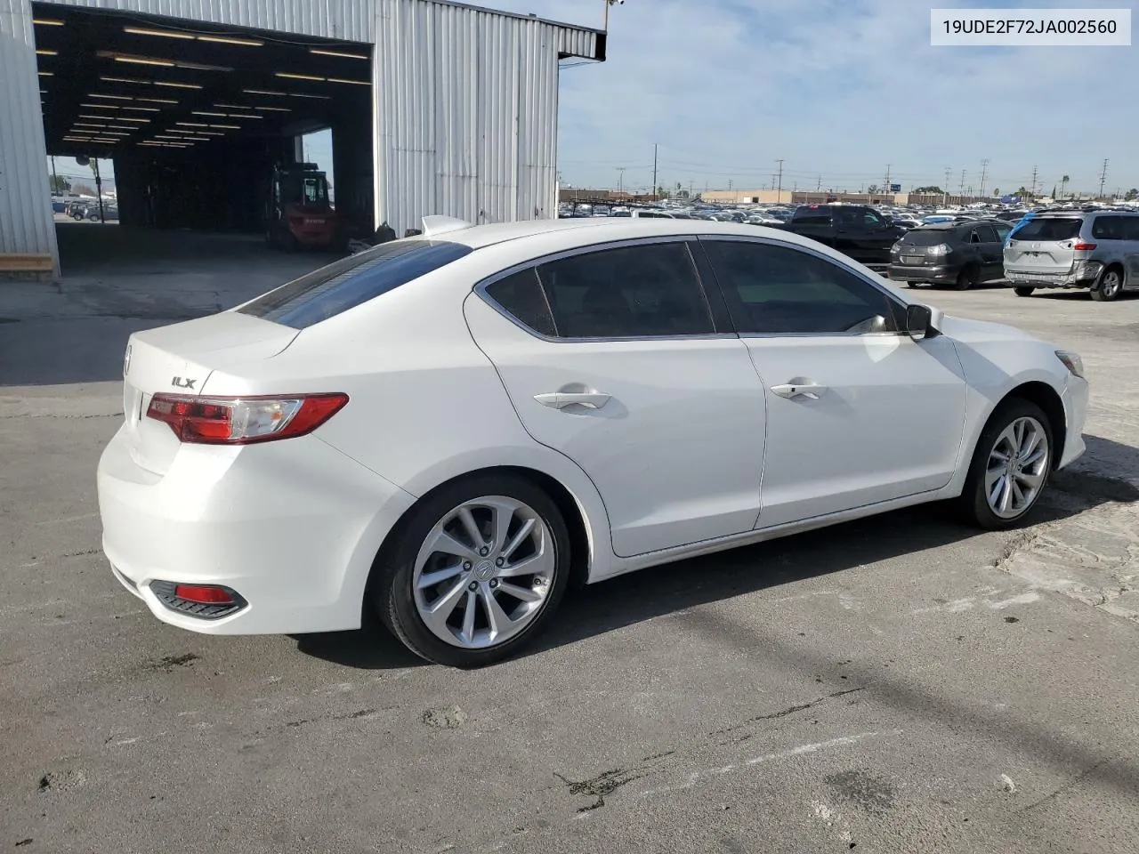 2018 Acura Ilx Premium VIN: 19UDE2F72JA002560 Lot: 78209234