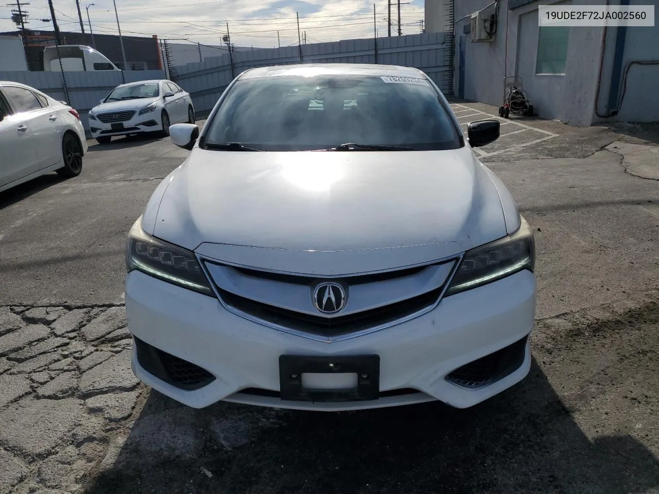 2018 Acura Ilx Premium VIN: 19UDE2F72JA002560 Lot: 78209234