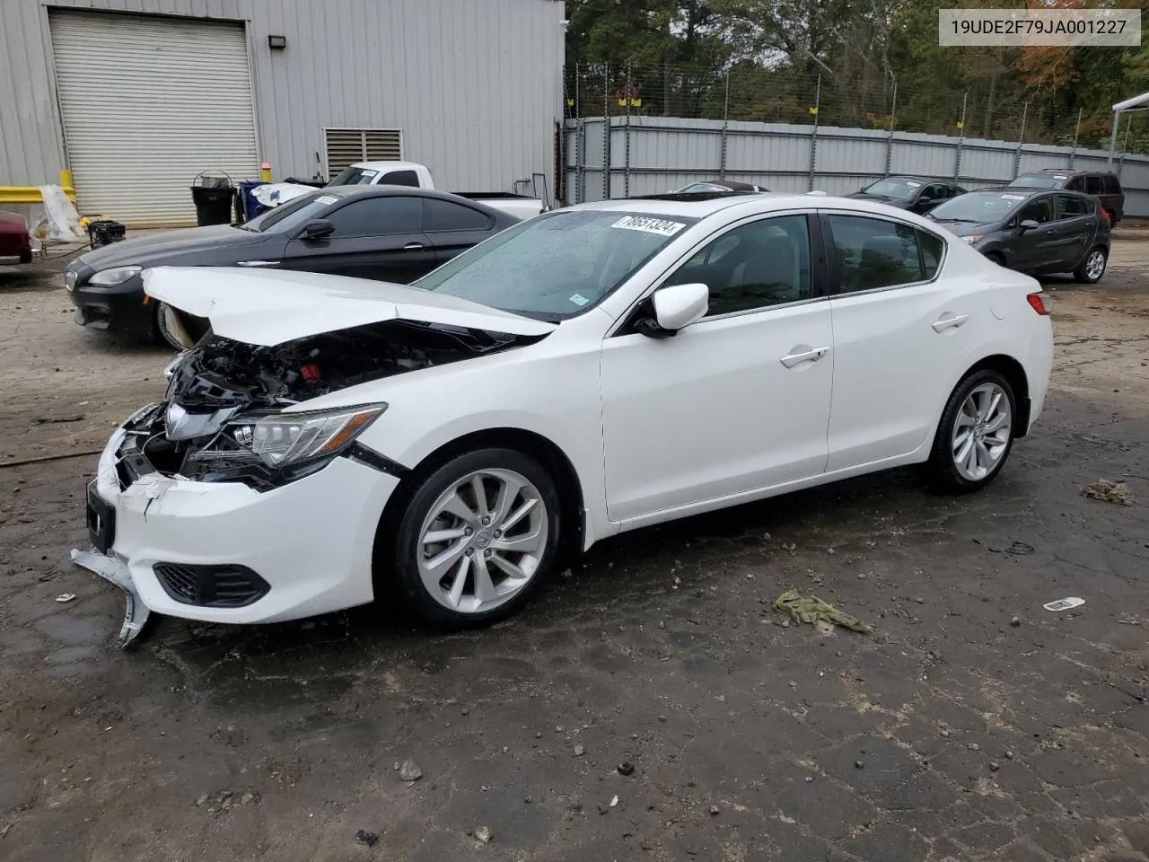 2018 Acura Ilx Premium VIN: 19UDE2F79JA001227 Lot: 78651324