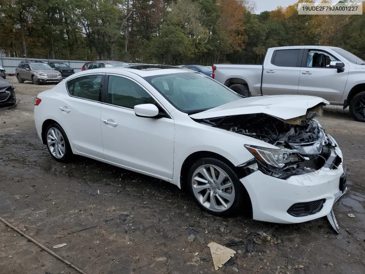 2018 Acura Ilx Premium VIN: 19UDE2F79JA001227 Lot: 78651324