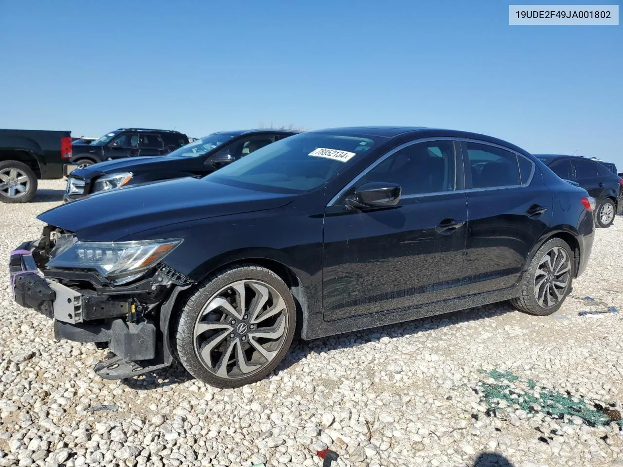 2018 Acura Ilx Special Edition VIN: 19UDE2F49JA001802 Lot: 78852134