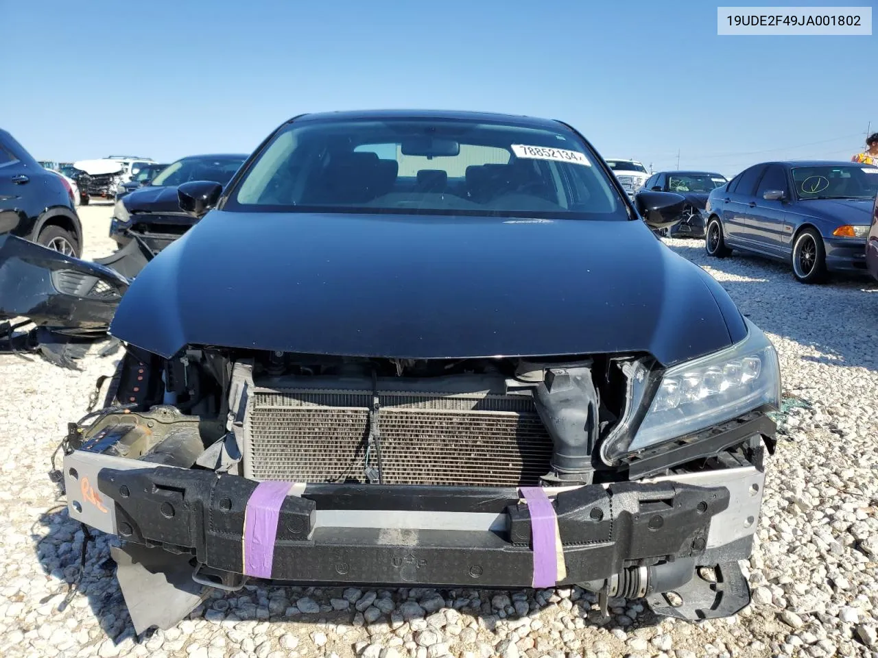 2018 Acura Ilx Special Edition VIN: 19UDE2F49JA001802 Lot: 78852134