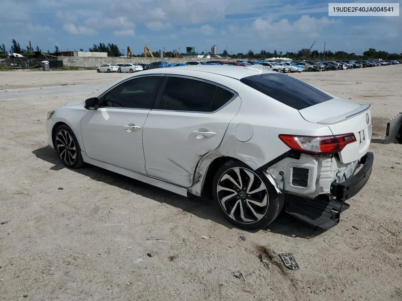 2018 Acura Ilx Special Edition VIN: 19UDE2F40JA004541 Lot: 79895714