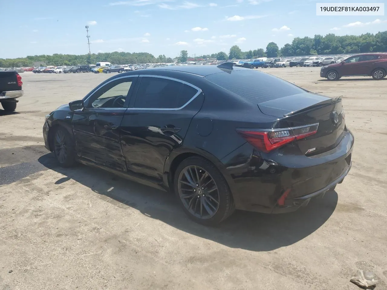 2019 Acura Ilx Premium A-Spec VIN: 19UDE2F81KA003497 Lot: 60282514